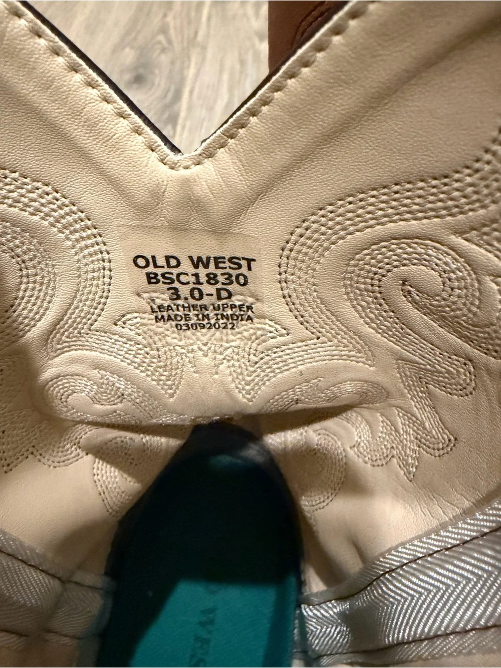 Kids Old West BSC1830 boots